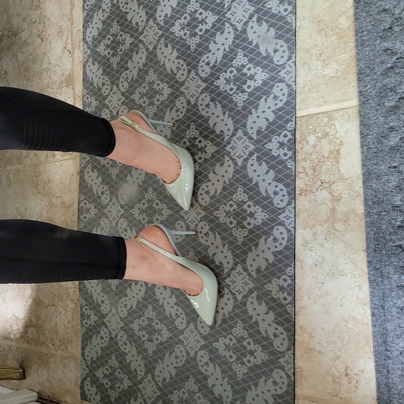 Estego Made in Italy Tiffany color heels - Picture 7 of 8